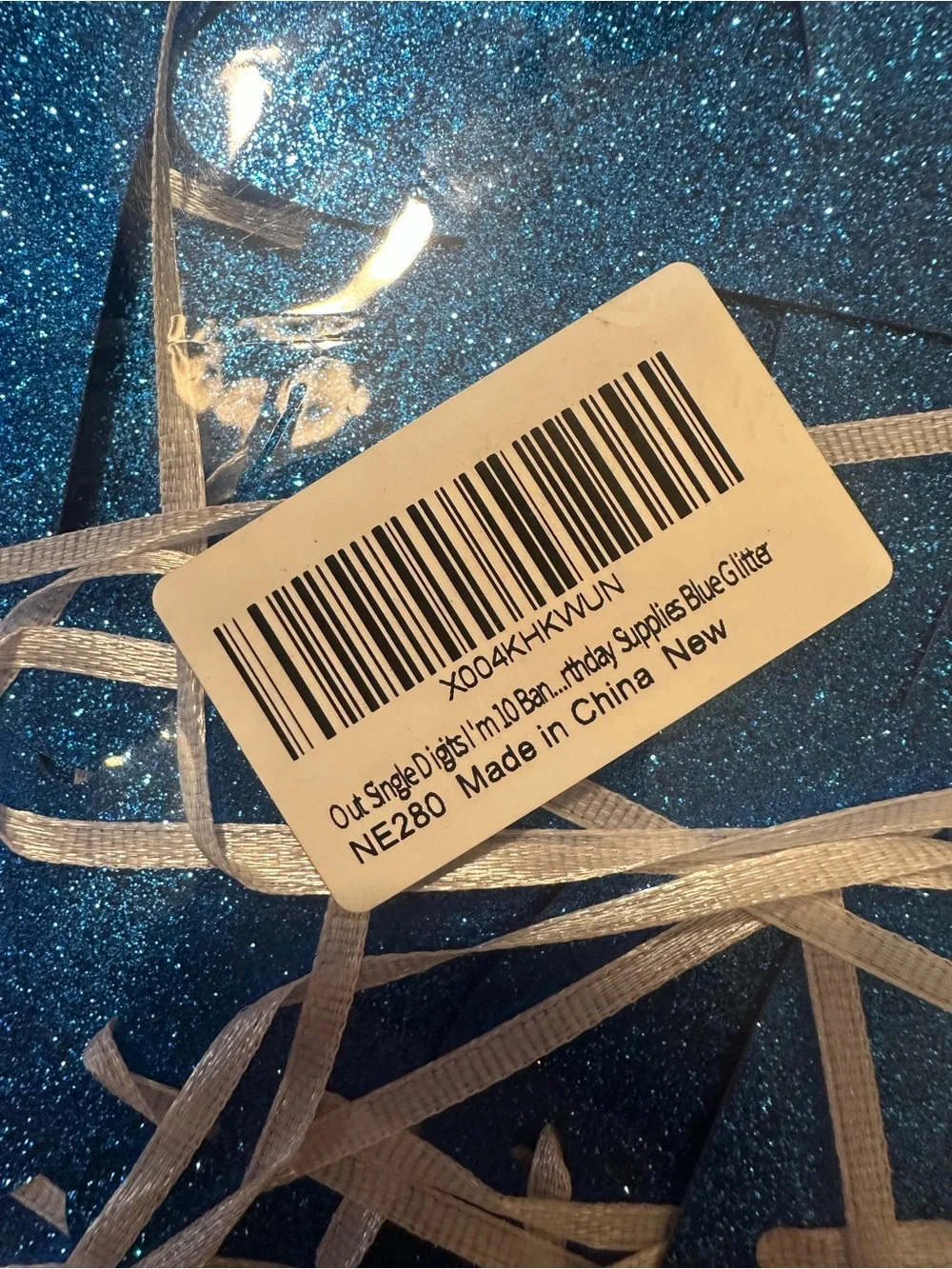 Blue Glitter 